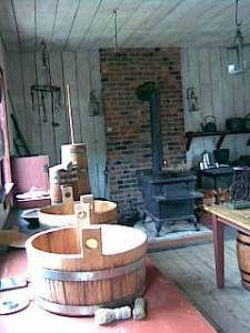 Fort Nisqually kitchen